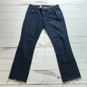 Volcom Jeans Womens Blue Denim Low Rise Jeans